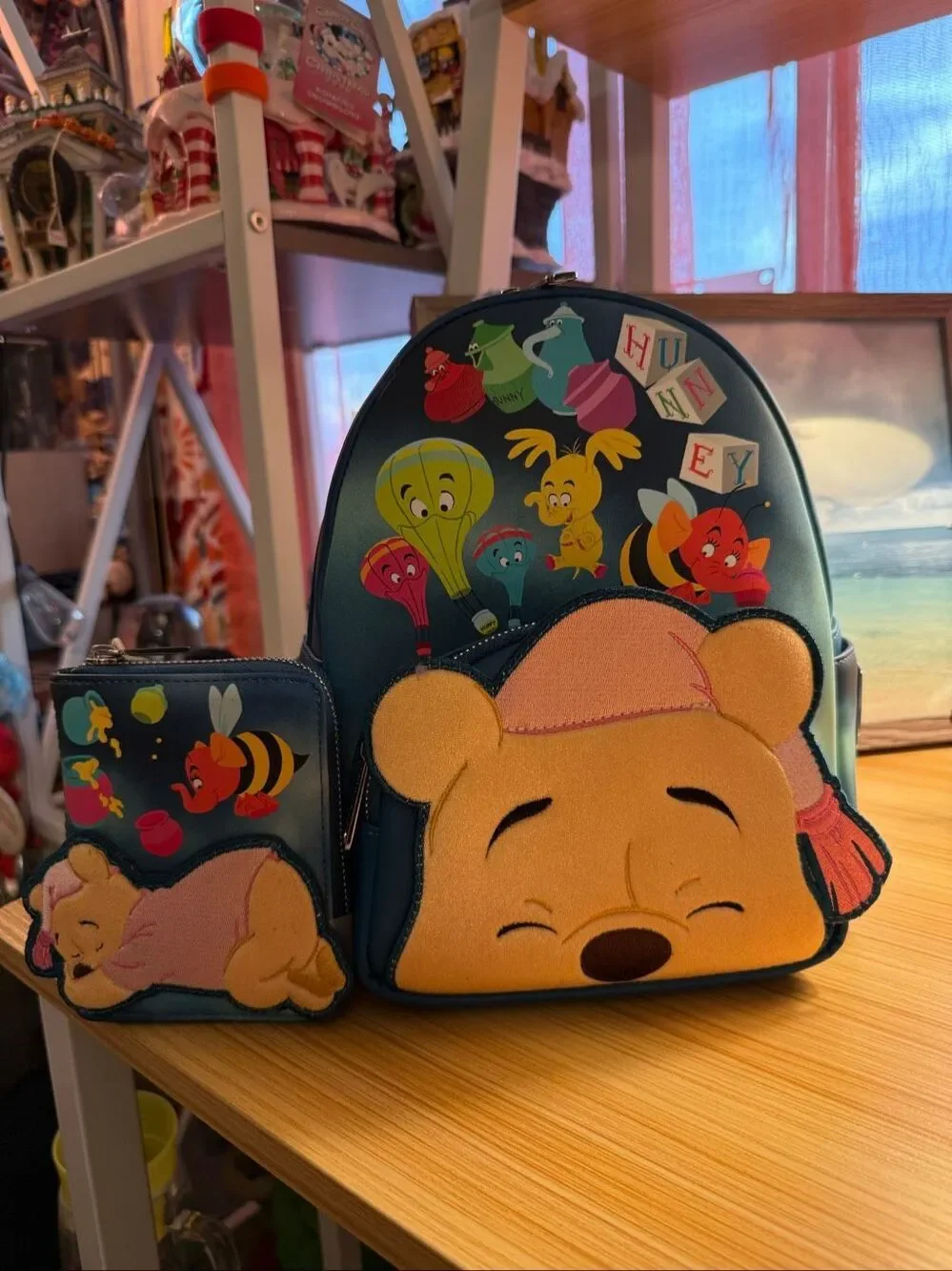 Loungefly Disney Winnie the Pooh Heffalump Dreams Mini Backpack GITD NWT